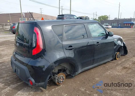 2014 Kia Soul z USA, uszkodzony, nr VIN KNDJN2A28E7041041